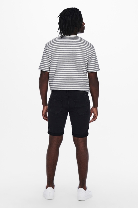 Only & Sons onsply life reg blk jog sht pk 8581